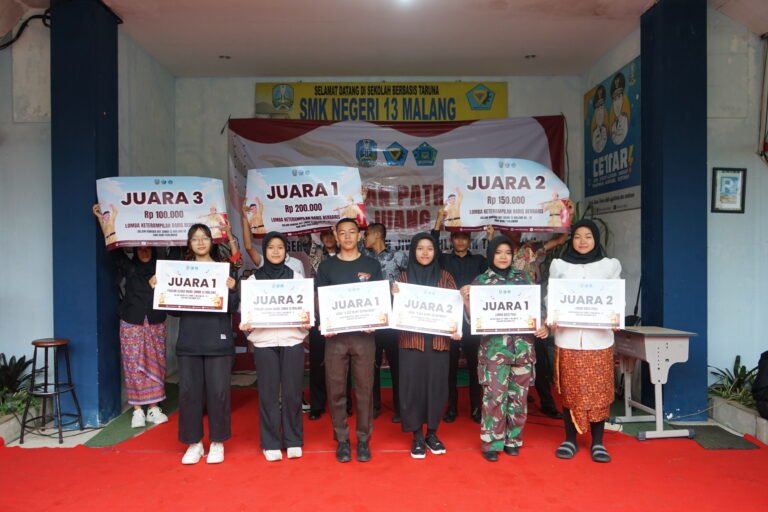Semarak HUT ke-13 SMKN 13 Malang: Kreativitas, Kebersamaan, dan Jiwa Pahlawan dalam Satu Perayaan